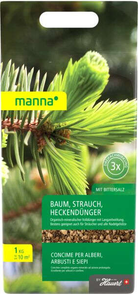 MANNA Baum-, Strauch-, Heckendünger